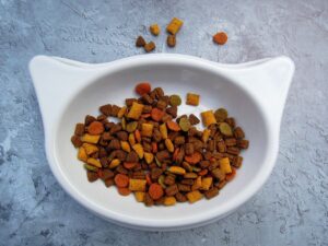 cat calorie calculator chart showing daily calorie needs and portion control for indoor cats